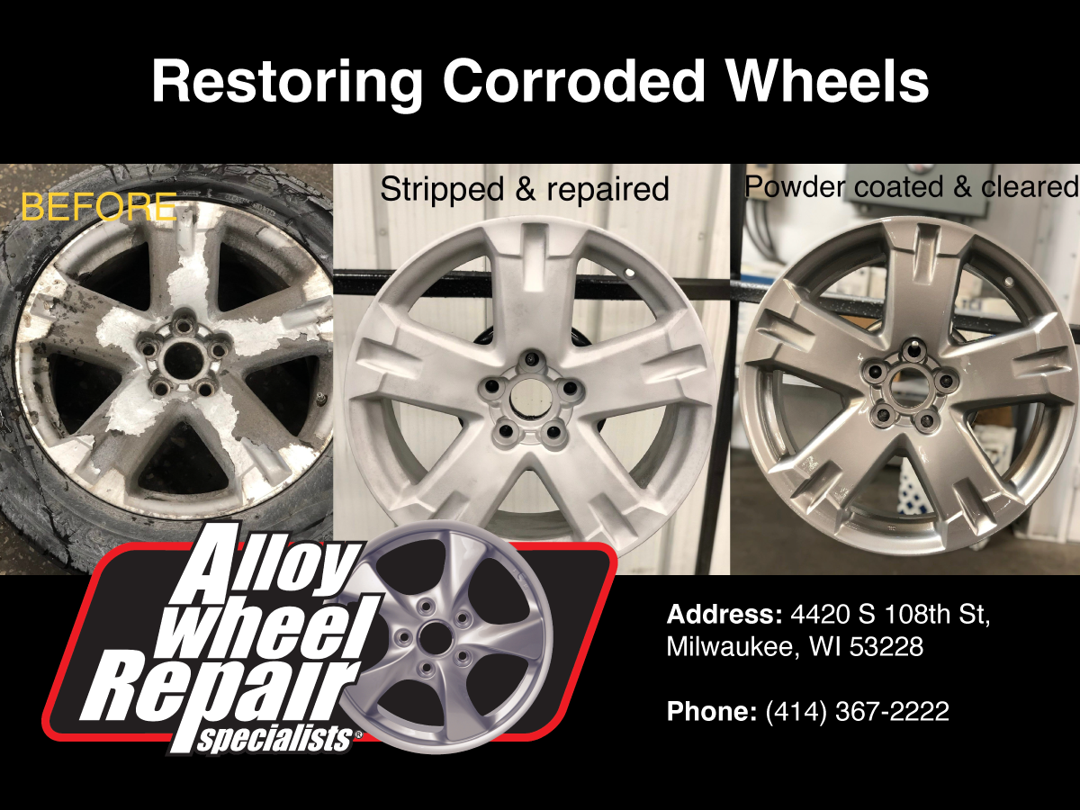  Restoring Corroded Toyota Rav4 Wheels Back to Life in Wisconsin 