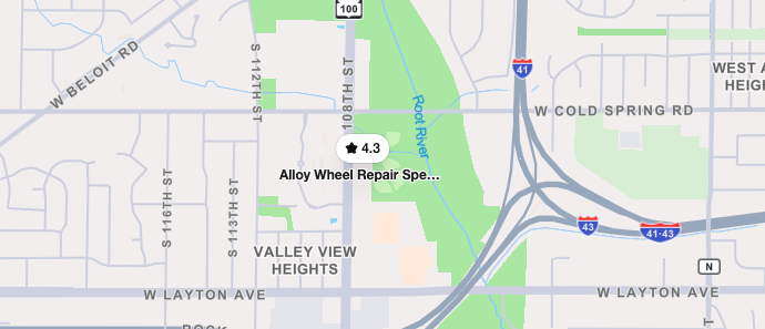  Find Alloy Wheel Repair Specialists of Wisconsin Online 